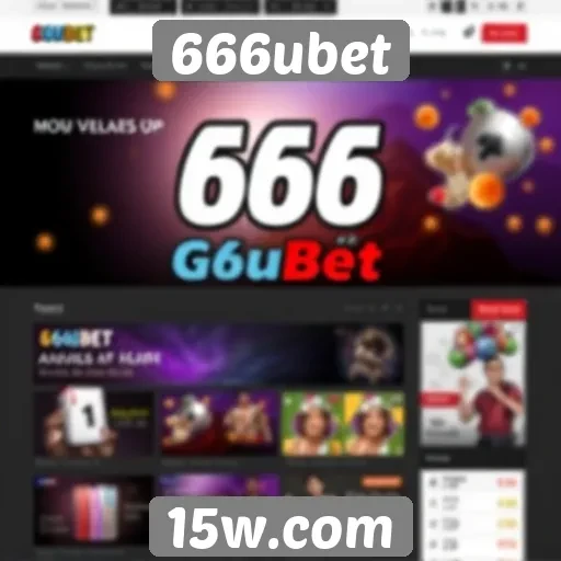 Acessibilidade e design do site 666ubet