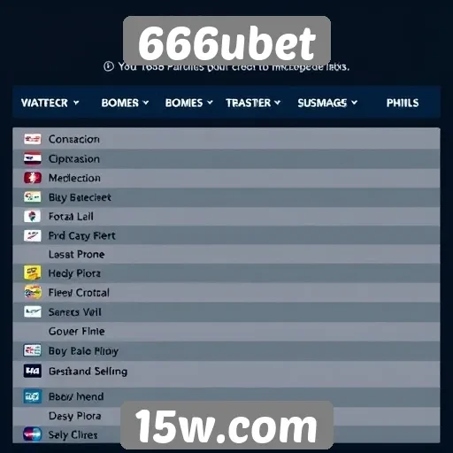 Métodos de pagamento disponíveis na plataforma 666ubet