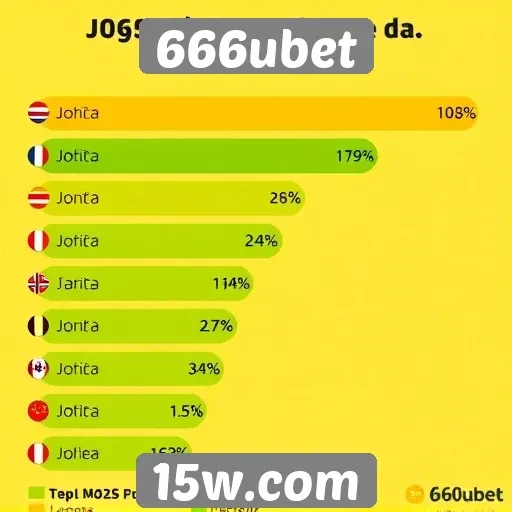 Estatísticas de jogos mais populares no 666ubet