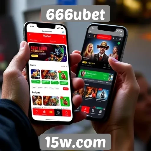Interface de usuário do 666ubet em dispositivos móveis