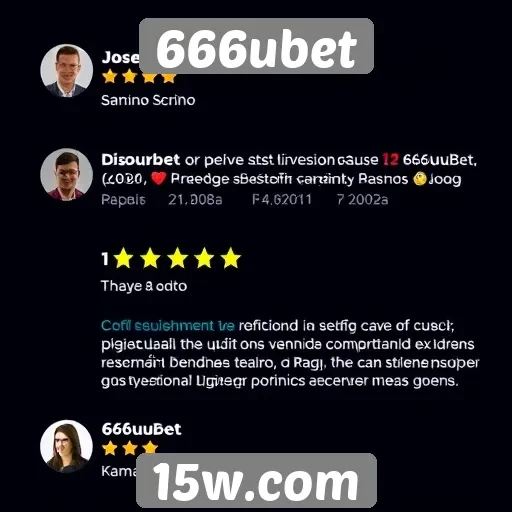 Feedback de usuários sobre o 666ubet