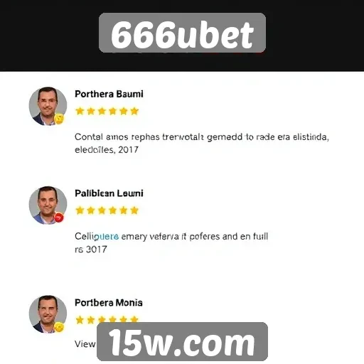 Opiniões de usuários sobre o 666ubet